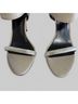 Armani Exchange 100% Leather Gray Heels Size 7 1/2 - photo 12