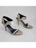 Armani Exchange 100% Leather Gray Heels Size 7 1/2 - photo 4