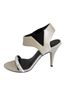 Armani Exchange 100% Leather Gray Heels Size 7 1/2 - photo 1