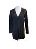 Aran Crafts 100% Merino Solid Gray Cardigan Size S - photo 1