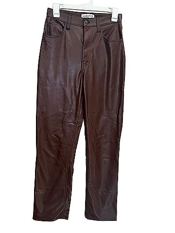 Abercrombie & Fitch Faux Leather Pants (view 1)