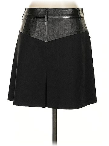 Helmut Lang Helmut Lang Faux Leather Skirt (view 2)