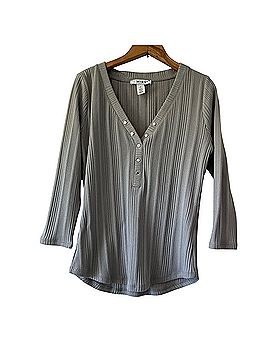 White House Black Market Long Sleeve Button-Down Shirt (view 1)