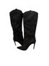 Jeffrey Campbell 100% Suede Black Boots Size 8 1/2 - photo 1