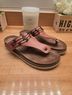 Taos 100% Leather 100% Corkshell 100% Eva 100% Suede Pink Sandals Size EU 37 - photo 7