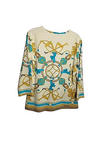 J. McLaughlin Catalina Cloth Top Long Sleeve T-Shirt (view 2)