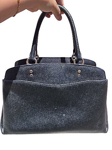 Coach Lillie Carryall Leather Satchel (view 2)