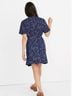 Madewell 100% Polyester Floral Blue Pink Casual Dress Size 4 - photo 3