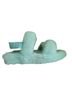 Ugg 100% Sheepskin Blue Sandals Size 9 - photo 2