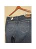 Lee Solid Blue Jeans Size 20 - photo 3