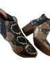 Madewell 100% Leather Snake Print Tan Black Ankle Boots Size 5 - photo 8