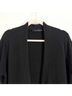 Jenni Kayne Solid Black Coat Size S - photo 3