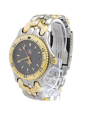 TAG Heuer TAG HEUER Sel Professional 200M Gold Plated Steel Watch WG1120 Polished (view 2)