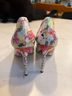 Aldo Graphic Multi Color Heels Size 6 - photo 5