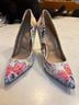 Aldo Graphic Multi Color Heels Size 6 - photo 4