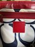 Coach 100% Straw 100% Leather Red Multi Color Tan Tote One size - photo 11