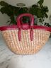 Coach 100% Straw 100% Leather Red Multi Color Tan Tote One size - photo 16