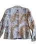Anne Klein Animal Print Black White Blazer Size 10 - photo 2