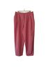 Bechamel 100% Cotton Checkered-gingham Red White Casual Pants Size 14 - photo 1