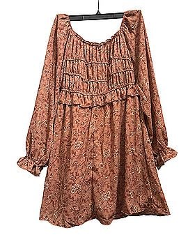 Peach Love Casual Dress (view 2)