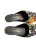 3.1 Phillip Lim 100% Silk Floral Black Orange Mule/Clog Size 6 - photo 7