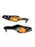 3.1 Phillip Lim 100% Silk Floral Black Orange Mule/Clog Size 6 - photo 10