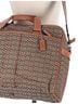 Coach Print Tan Brown Leather Messenger One size - photo 4