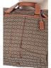 Coach Print Tan Brown Leather Messenger One size - photo 5
