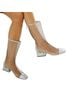 Les Petits Joueurs Silver Boots Size 8 1/2 - photo 4