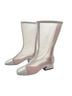 Les Petits Joueurs Silver Boots Size 8 1/2 - photo 8