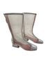 Les Petits Joueurs Silver Boots Size 8 1/2 - photo 5