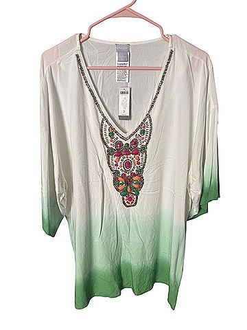 Chico's Short Sleeve Blouse (view 2)