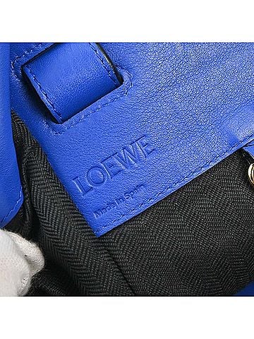 Loewe Hammock Leather Blue Leather Handbag (view 2)