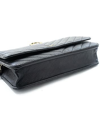 Chanel Wallet On Chain Chevron Caviar Black Calfskin Wallets Accessory (view 2)