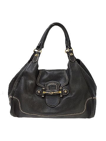 Gucci New Pelham Tote Leather Black Leather Handbag (view 1)