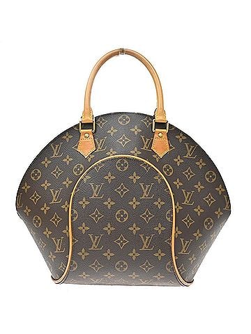 Louis Vuitton Ellipse Monogram Brown Leather Handbag (view 1)