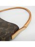 Louis Vuitton 100% Canvas Solid Brown Looping Monogram Canvas Brown Canvas Handbag One size - photo 10