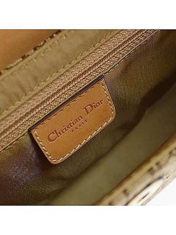 Dior Vintage Street Chic Columbus Diorissimo Canvas With Leather Brown Canvas Shoulder Bag Bag (view 2)