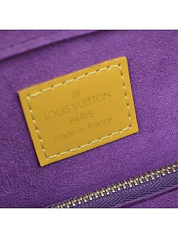 Louis Vuitton Pont Neuf Epi Yellow Leather Handbag (view 2)