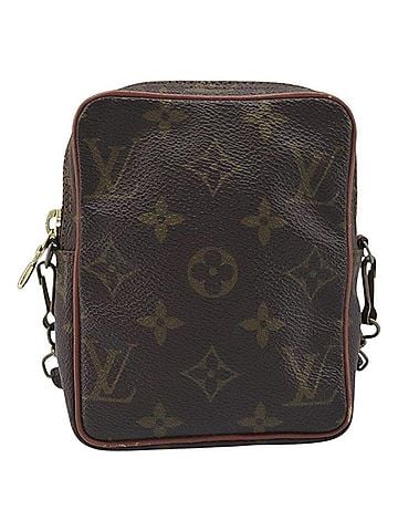 Louis Vuitton Danube Monogram Brown Canvas Shoulder Bag Bag (view 1)