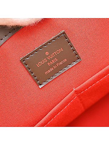 Louis Vuitton Verona Damier Ebene Brown Canvas Tote Bag Bag (view 2)