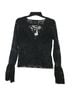 Guess Floral Black Long Sleeve Blouse Size L - photo 1