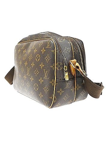 Louis Vuitton Reporter Monogram Brown Canvas Shoulder Bag Bag (view 2)