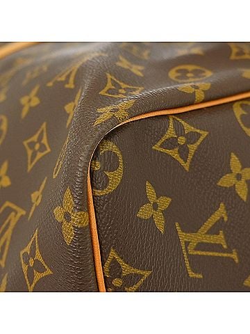 Louis Vuitton Keepall Monogram Brown Canvas Travel Bag Bag (view 2)