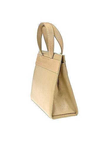 Salvatore Ferragamo Convertible Vara Bow Tote Leather Beige Leather Handbag (view 2)