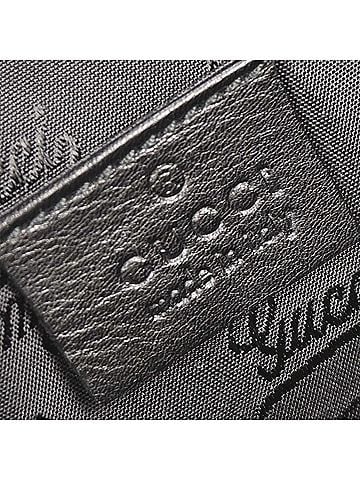 Gucci Vintage Leather Black Leather Handbag (view 2)