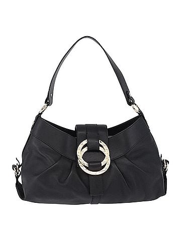 Bvlgari Chandra Hobo Leather Black Leather Handbag (view 1)