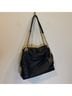 Michael Kors 100% Leather Black Gold Shoulder Bag One size - photo 11