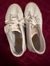 Vans 100% Canvas White Yellow Sneakers Size 11 - photo 4