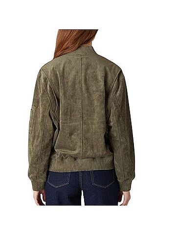 Free People Blank NYC Faux Suede Bomber Jacket Jacket (view 2)